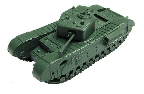 Танк - Churchill Mk VII - Сглобяем модел - макет