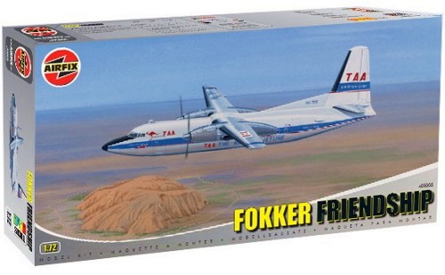 Самолет Fokker F-27 Friendship - Сглобяем авиомодел - макет
