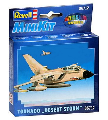 Военен изтребител - Tornado "Desert Storm" - Сглобяем авиомодел - макет