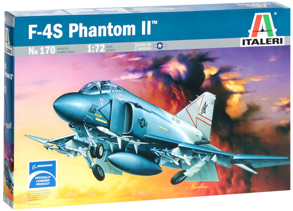   - F-4S Phantom II -   - 