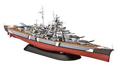 Военен кораб - German Battleship Bismarck - Сглобяем модел - макет