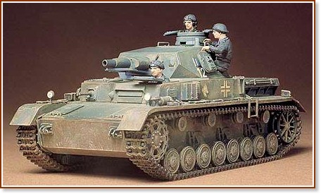 Танк - German Pzkpw IV AusfD Танк - German Pzkpw IV AusfD - Сглобяем модел - макет