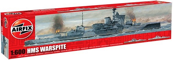 Военен кораб - HMS Warspite - Сглобяем модел - макет