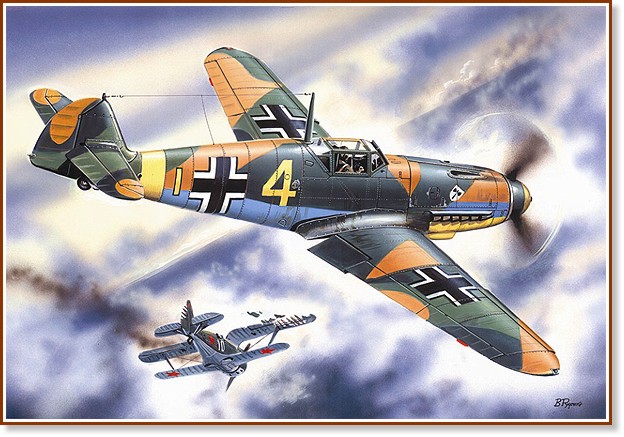   - Messerschmitt Bf 109 F-4 -   - 