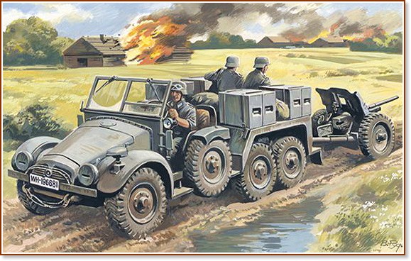   Krupp L2H143    Pak 36 -   - 