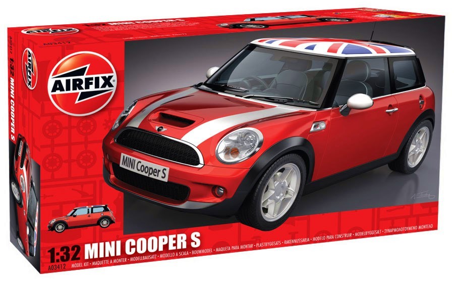 Автомобил - Mini Cooper S - Сглобяем модел - макет