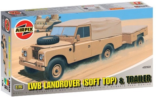   - LWB Landrover (Soft Top) and Trailer -   - 