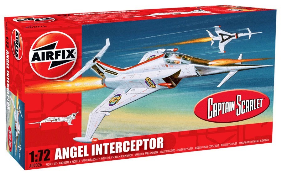 Изтребител - Angel Interceptor - Сглобяем авиомодел - макет