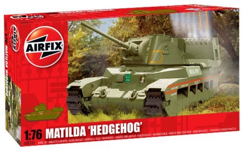 Танк - Matilda "Hedgehog" - Сглобяем модел - макет