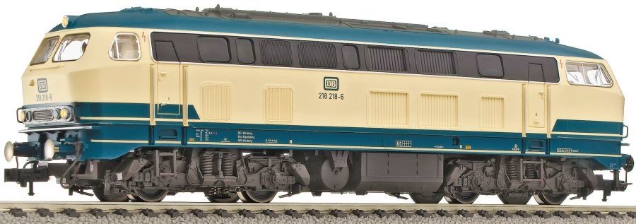 Дизелов локомотив - BR 218 - ЖП модел - макет