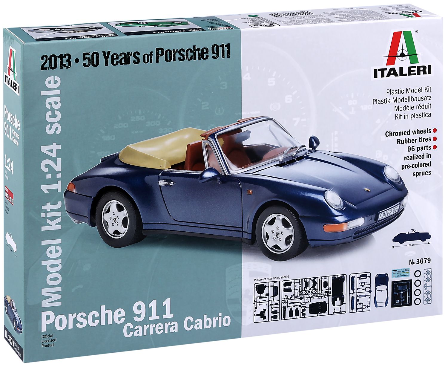 Автомобил - Porsche 911 Carrera Cabrio - макет - store.bg