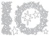 ����� �� ������ �� ��������� Sizzix Snowy Stars