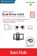USB A / micro USB 3.0 ���� ����� 64 GB SanDisk Dual Drive