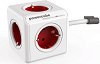 ����������� � 4 ������ � 2 USB ����� DesignNest PowerCube Extended 1307