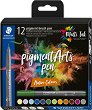 ������� � ���� ��� ����� Staedtler Pigment Arts 371 Nature Colours