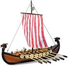 Дракар - Viking - Сглобяем модел на кораб от дърво - макет