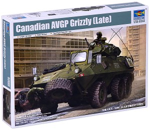 Канадски бронетранспортьор - AVGP Grizzly (късна версия) - Сглобяем модел - макет