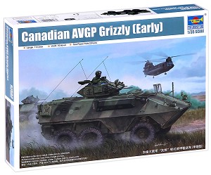 Канадски бронетранспортьор - AVGP Grizzly (ранна версия) - Сглобяем модел - макет