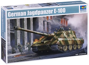 Самоходно оръдие - Jagpanzer E-100 - Сглобяем модел - макет