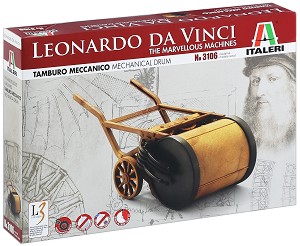 Da Vinci - Механичен барабан - Сглобяем модел - макет