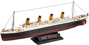 Кораб - R.M.S. Titanic - Два сглобяеми модела - комплект с лепило и боички - макет