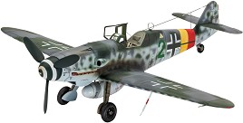 Военен самолет - Messerschmitt Bf109 G-10 - Сглобяем авиомодел - макет