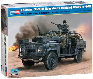Военен автомобил - Ranger Special Operations Vehicle - Сглобяем модел - макет