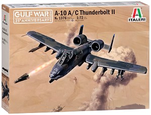 Щурмови самолет - A-10 A/C Thunderbolt II Gulf War Anniversary - Сглобяем авиомодел - макет