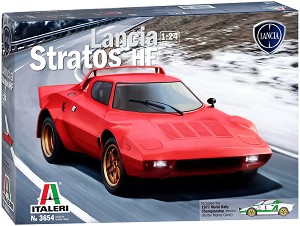 Автомобил - Lancia Stratos HF - Сглобяем модел - макет