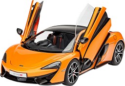 Спортен автомобил -  McLaren 570S - Сглобяем модел - макет