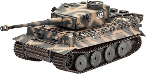 Танк - Tiger I - Сглобяем модел - макет