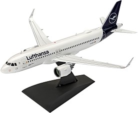 Самолет - Airbus  A320neo Lufthansa New Livery - Сглобяем модел - макет
