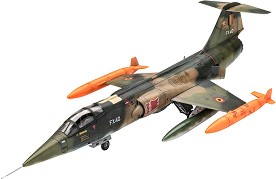 Изтребител - F-104 G Starfighter RNAF/BAF Lockheed - Сглобяем модел - макет
