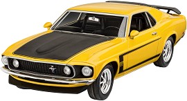 Автомобил -  '69 Ford Mustang Boss 302 - Сглобяем модел - макет