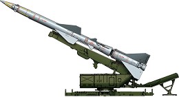 Военна ракетна установка - SAM-2 - Сглобяем модел - макет