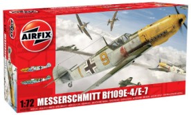 Военен самолет - Messerschmitt Bf 109 E-4 / E-7 - Сглобяем авиомодел - макет