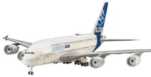 Пътнически самолет - Airbus A 380 First Flight - Сглобяем авиомодел - макет