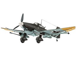 Бомбардировач - Junkers Ju 87 G/D Tank Buster - Сглобяем авиомодел - макет