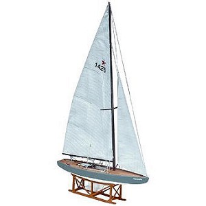 Ветроходна яхта - Star Genzianella - Сглобяем модел от дърво - макет