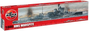 Военен кораб - HMS Warspite - Сглобяем модел - макет