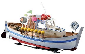 Рибарски кораб - Moby Dick - Сглобяем модел от дърво - макет
