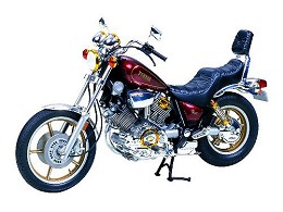 Мотор - Yamaha Virago XV1000 - Сглобяем модел - макет