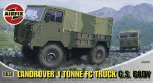 Военен камион - Landrover 1 Tonne FC Truck G.S. Body - Сглобяем модел - макет