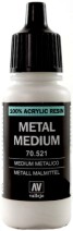 Медиум за акрилни бои с ефект металик - Пластмасово шишенце 17 ml - продукт