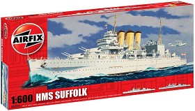 Военен кораб - HMS Suffolk - Сглобяем модел - макет